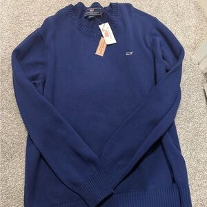 Vineyard Vines Navy Crewneck Sweater